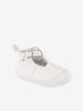 T-Strap Leather Ankle Boots for Baby Girls,  Zia by Babybotte® pink light solid