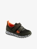 Trainers with Touch-Fastening Tabs for Boys,  Designed for Autonomy blue dark solid with design