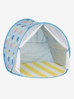 UV-Protection Tent with Mosquito Net,  by Babymoov blue light all over printed
