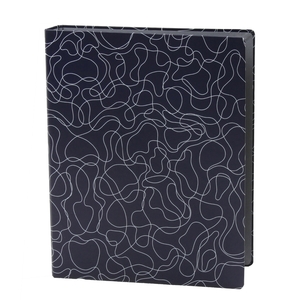 Contour navy A4 slim ringbinder