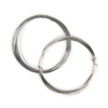 Craft wire silver rolls - set of 2