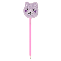 Pastel Dog Plush Pen