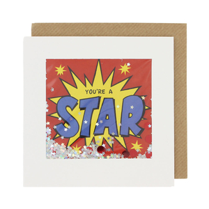 Shakies star congrats card