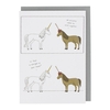 We unicorns card