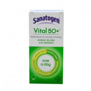 Sanatogen Vital 50+ 60 Tablets