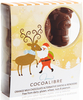 Cocoa Libre Orange Milk Chocolate Alternative Santa & Reindeers - 60g