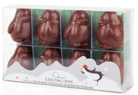 Cocoa Libre Solid Milk Chocolate Alternative Penguins - 100g