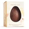 Cocoa Libre Solid Orange Milk Chocolate Alternative Easter Egg - 110g