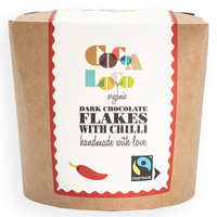 Cocoa Loco Dark Chocolate & Chilli Drinking Flakes - 200g