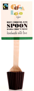Cocoa Loco Hot Chocolate Spoon - Dark with Mint - 30g