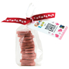 Cocoa Loco White Chocolate & Raspberry Love Hearts - 100g