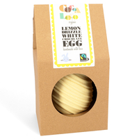 Cocoa Loco White Chocolate Lemon Drizzle Easter Egg - 225g