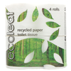 Ecoleaf Recycled Paper Toilet Tissue - Pack of 4