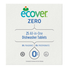Ecover Zero All-in-One Dishwasher Tablets - 25 Tabs