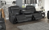 Jaxon 3 Seater Manual Recliner Sofa With Table