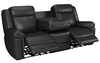 Jaxon 3 Seater Manual Recliner Sofa With Table
