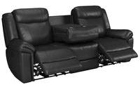 Jaxon 3 Seater Manual Recliner Sofa With Table