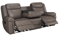 Jaxon 3 Seater Manual Recliner Sofa With Table
