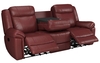 Jaxon 3 Seater Manual Recliner Sofa With Table
