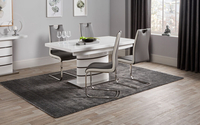 Rimini White Dining Table & 4 Chairs