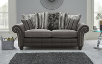 San Jose 3 Seater Sofa Scatter Back