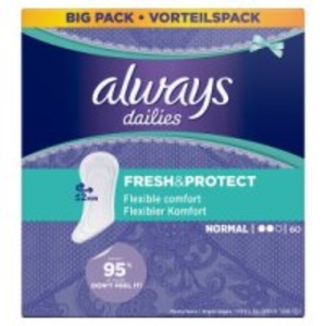 Always daily pantyliners normal