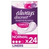 Always discreet liners