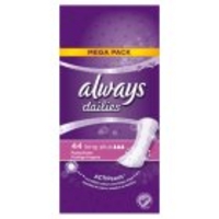 Always Long Plus Liner Single 44PK