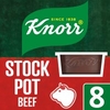 Knorr beef 8 pack stock pot
