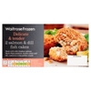 Waitrose Frozen salmon & dill fish cakes
