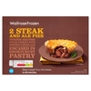 Waitrose frozen steak & ale pies