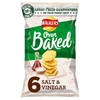 Walkers Baked salt & vinegar multipack crisps