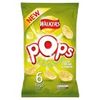 Walkers Pops sour cream & onion multipack crisps