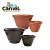 Aqua Camel Self-Watering Plant Pot (2 Pack) - Dark Brown