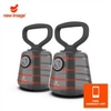 FITT Bell by New Image - Adjustable Kettlebell/Barbell System - Up to 16kg