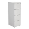 4 Drawer Filing Cabinet - White - TES4FCWH