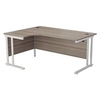 Allegro 1600 Crescent Cantilever Workstation LH - TWU1612LHRADGOWH