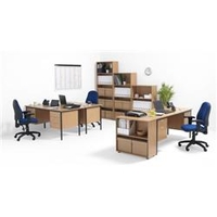 Allegro 18 Side Modesty Panel Single - Oak Ref STBMODOK