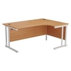Allegro 1800 Crescent Cantilever Workstation RH - TWU1812RHRADBEWH