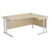 Allegro 1800 Crescent Cantilever Workstation RH - TWU1812RHRADMAWH