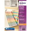 Avery ReadyIndex Dividers Card with Coloured Contents - 01971501
