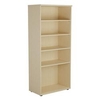 Book Case 1800 With 4 Shelves - Maple - WDS1845MA