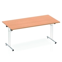 Impulse 1600 Folding Rectangular Table Oak - I000797