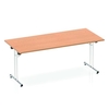Impulse 1800 Folding Rectangular Table Oak - I000798