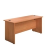 Mezzo 1600 X 600 Rectangular Workstation - Beech Ref PAN1660RECBE