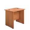 Mezzo 800 X 600 Rectangular Workstation - Beech Ref PAN8060RECBE