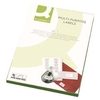 Q-Connect Multipurpose Labels 63.5x38mm 21 Per Sheet White - KF26051