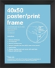 40x50cm Flat Satin Mini Frame