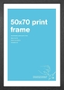 50x70cm Flat MDF Frame