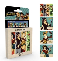 DC Comics Bombshells Coaster Pack